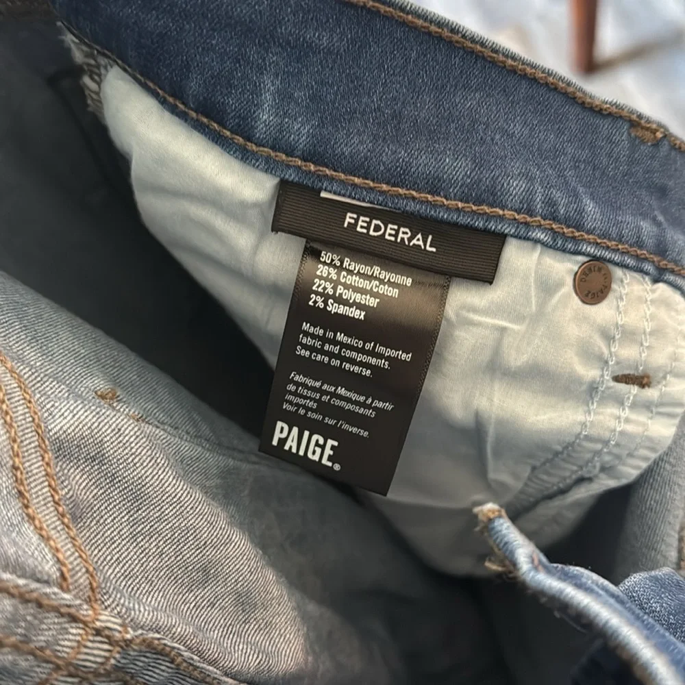 Paige Federal Jean - 32x32”
